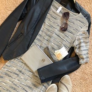 NWT Stripe Julia Midi Dress XS LuLaRoe